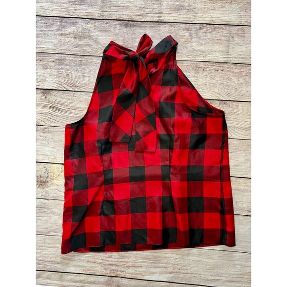 Talbots NWOT top size 14p side zip neck tie BEAUTIFUL top - Picture 6 of 8